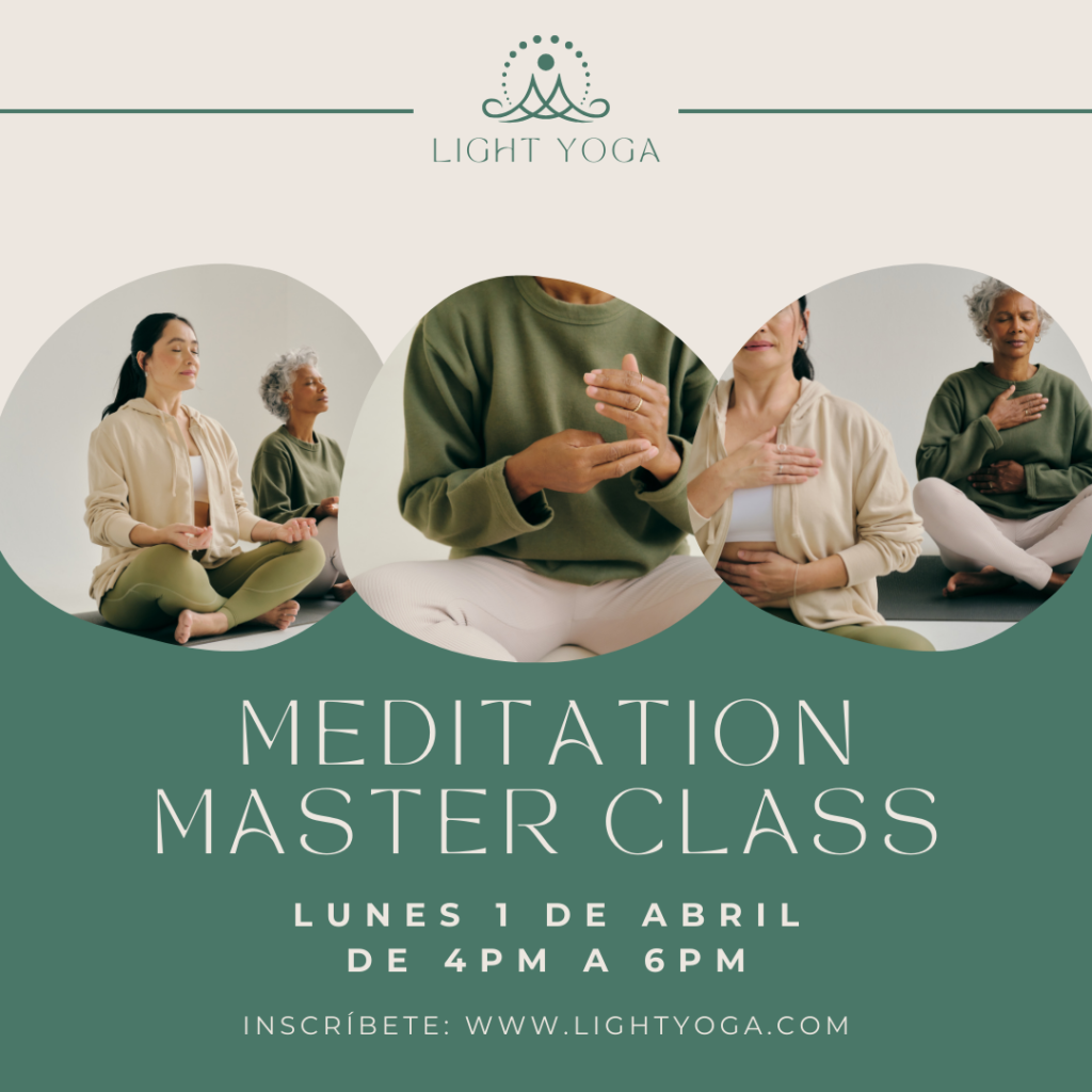 Post de Instagram Taller Meditación Minimalista Verde